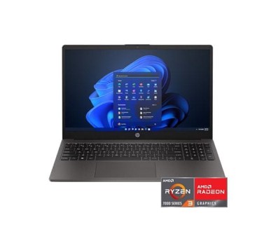 HP Laptop 255 G10 / AMD Ryzen 3 7320U, 15,6", 1920 x 1080, 8 GB RAM, 512 GB SSD, Windows 11 Home, srebrna